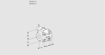 Линейный регулятор расхода газа VFC 125/25R05-08 ММ ММ купить в компании ГАЗПРИБОР